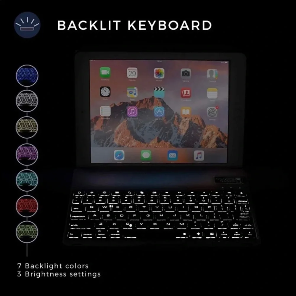 iEGrow New F8S 7 Colors LED Backlit